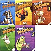 [중고] [세트] Smart Phonics 1~5권 (Student Book + CD, New Edition)