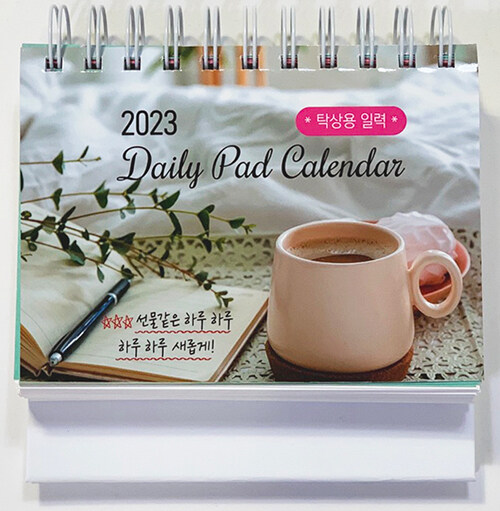 2023 Daily Pad Calendar 탁상용 일력