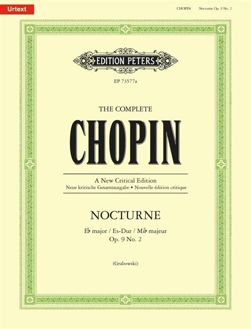 Nocturne in E flat major, Op. 9 No. 2 (Sheet Music)