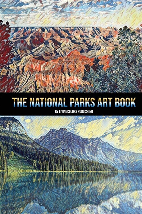 The National Parks Art Book: National Parks of the USA, American National and State Parks, Nature Books, Art Book (Paperback)