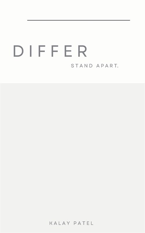 Differ: Stand Apart (Paperback)