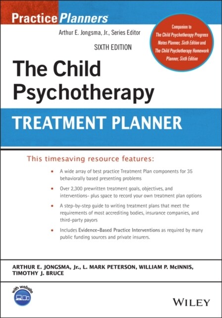The Child Psychotherapy Treatment Planner (Paperback, 6)