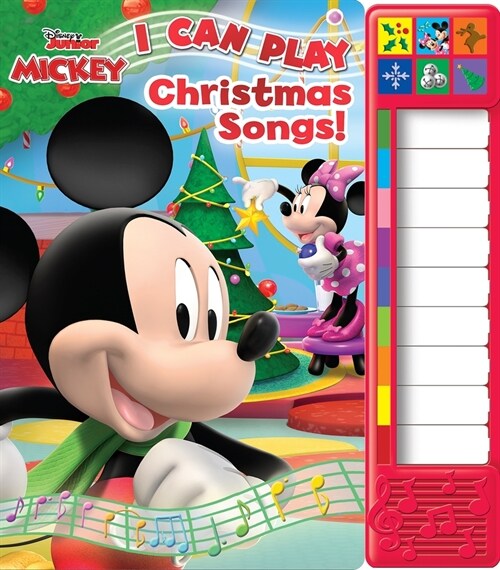 Disney Junior Mickey Mouse Clubhouse: I Can Play Christmas Songs! Sound Book (Board Books)