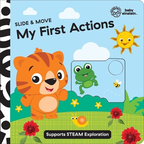 Baby Einstein: My First Actions Slide & Move (Board Books)