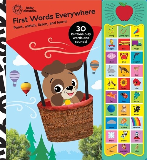 Baby Einstein: First Words Everywhere Sound Book (Hardcover)