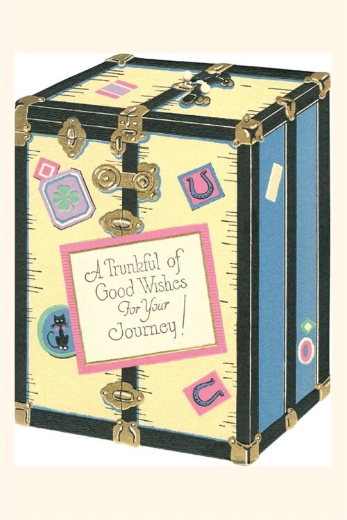 Vintage Journal Steamer Trunk (Paperback)