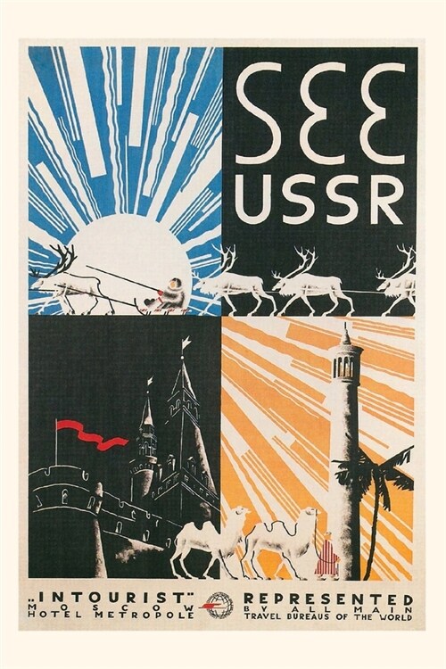 Vintage Journal for USSR Travel Poster (Paperback)