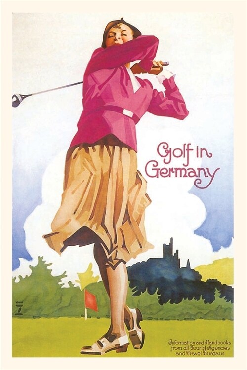 Vintage Journal Golfing in Germany (Paperback)
