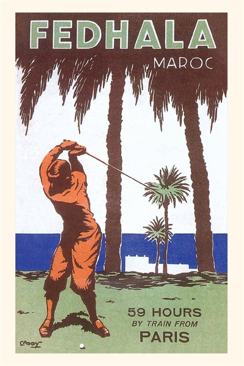 Vintage Journal Golfing in Morocco (Paperback)