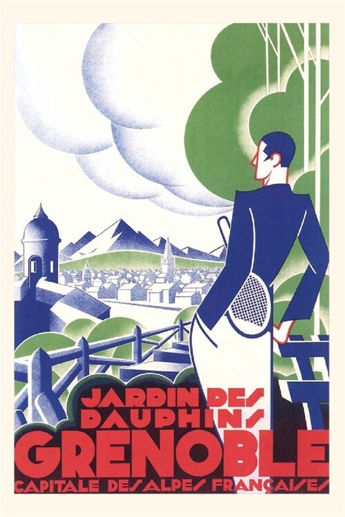 Vintage Journal Jardin des Dauphins, Grenoble (Paperback)