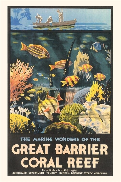 Vintage Journal Great Barrier Coral Reef (Paperback)