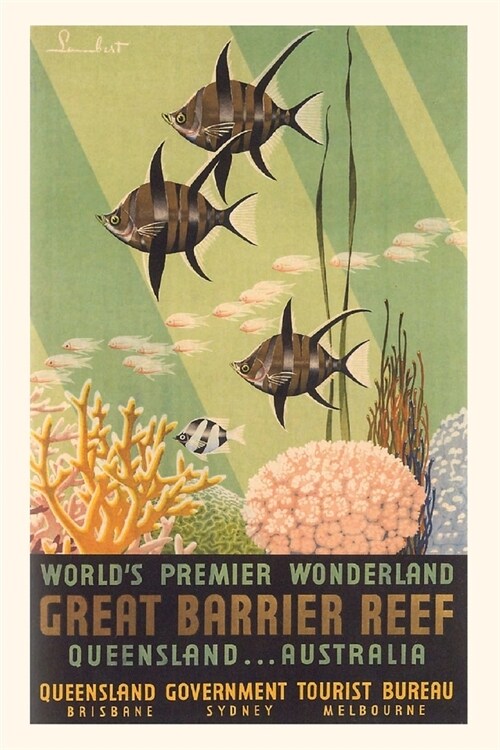 Vintage Journal Queenslant Barrier Reef (Paperback)