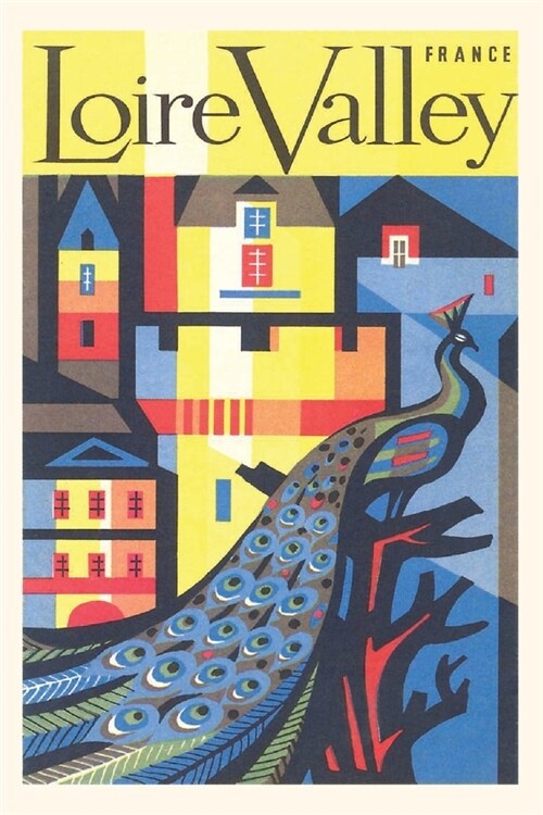 Vintage Journal Loire Valley Travel Poster (Paperback)