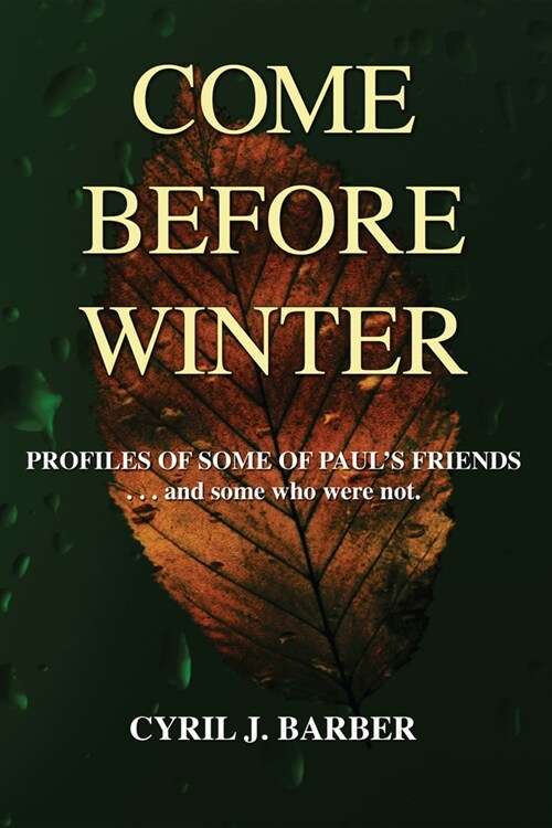 Come Before Winter (Hardcover)