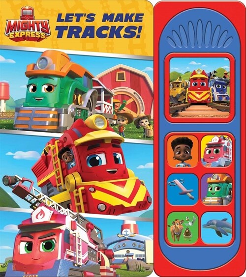 Mighty Express: Lets Make Tracks! Sound Book (Board Books)