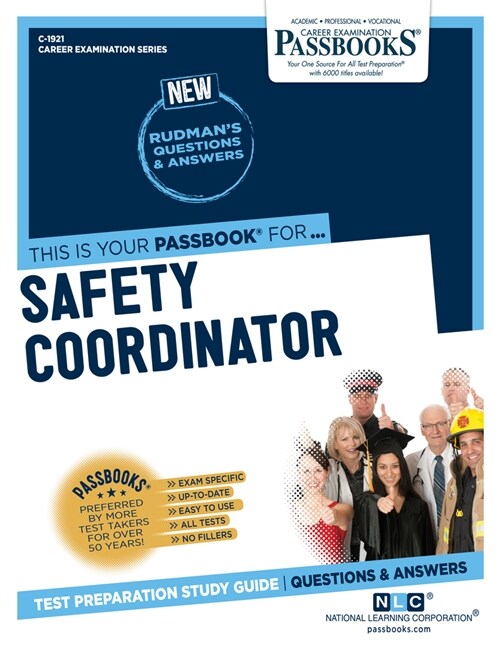 Safety Coordinator (C-1921): Passbooks Study Guide Volume 1921 (Paperback)