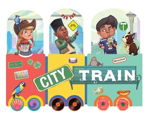 City Train: An Activity Board Book (Board Books)