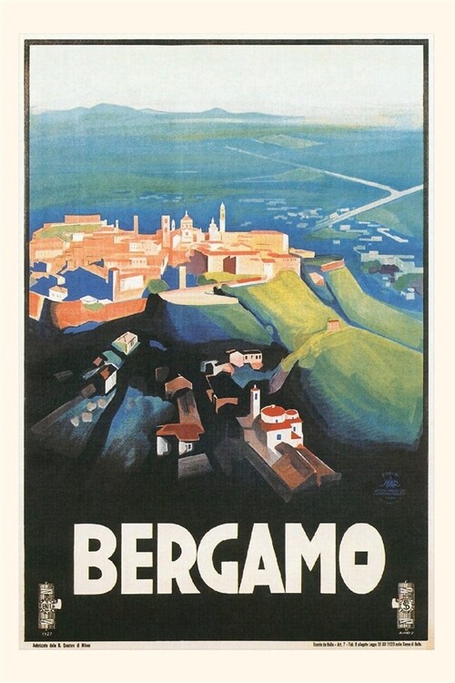Vintage Journal Bergamo, Italy (Paperback)