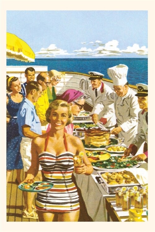 Vintage Journal Buffet on the Cruise Ship (Paperback)