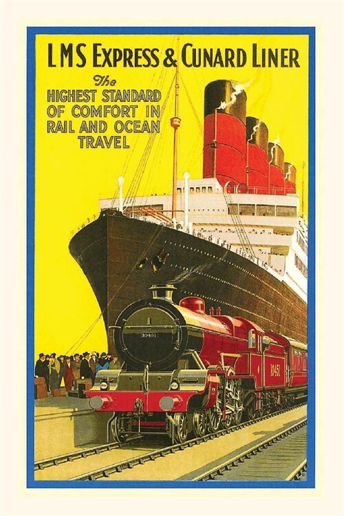 Vintage Journal Ship and Rail (Paperback)