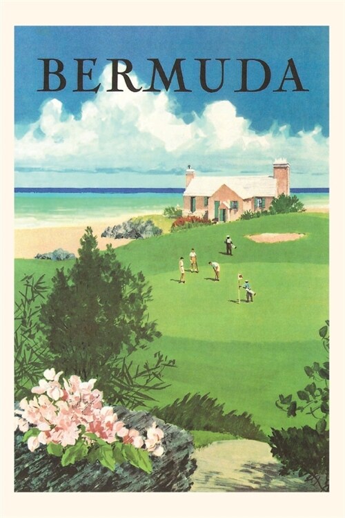 Vintage Journal Bermuda Travel Poster (Paperback)