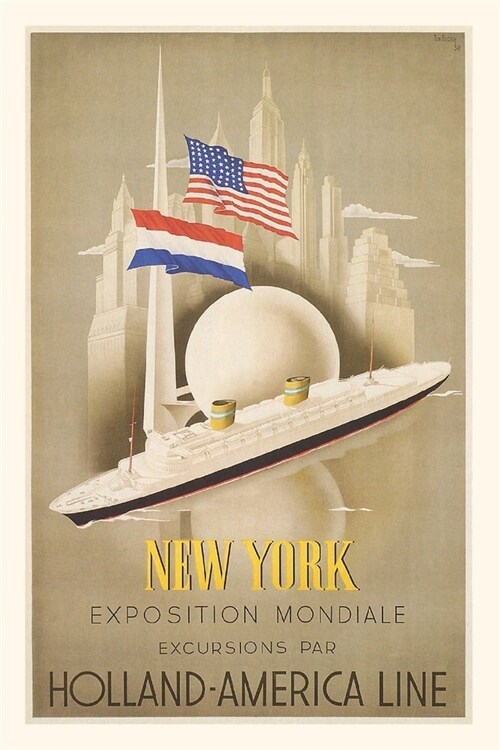 Vintage Journal New York World Fair, 1939 (Paperback)
