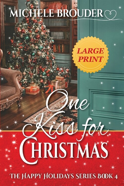 One Kiss for Christmas Large Print (Paperback)