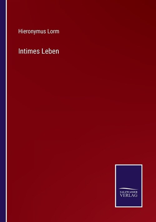 Intimes Leben (Paperback)