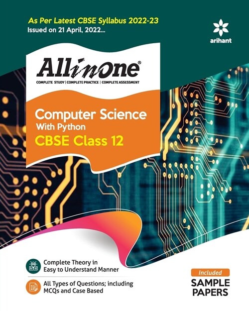 CBSE All In One Computer Science with Python Class 12 2022-23 Edition (As per latest CBSE Syllabus issued on 21 April 2022) (Paperback)