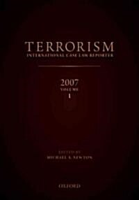 Terrorism International Case Reporter Volume 1: Volume 1 (Hardcover)