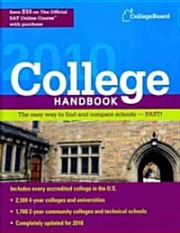 [중고] College Handbook 2010 (Paperback, 47th)