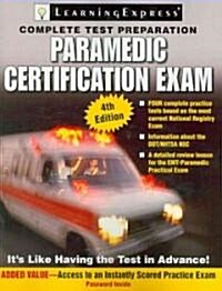 Paramedic Certification Exam (Paperback, 4th)