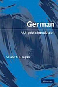 German : A Linguistic Introduction (Paperback)