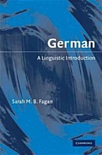 German : A Linguistic Introduction (Hardcover)