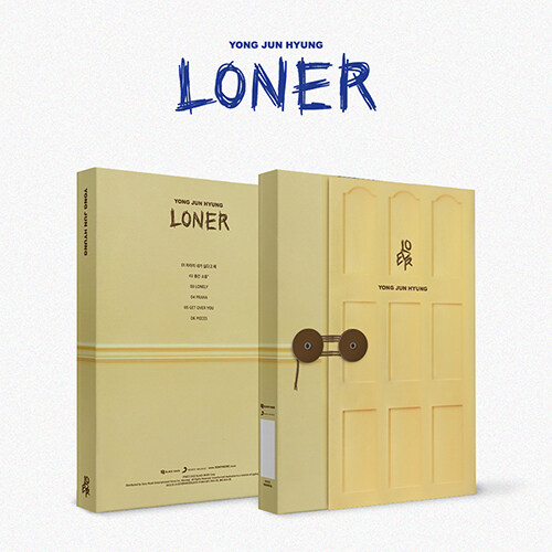 [중고] 용준형 - EP앨범 LONER