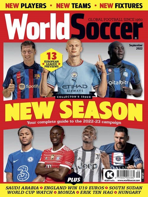 World Soccer (월간 영국판): 2022년 09월호