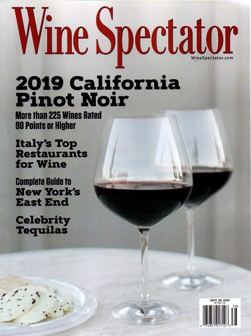 Wine Spectator (월간 미국판): 2022년 09월 30일