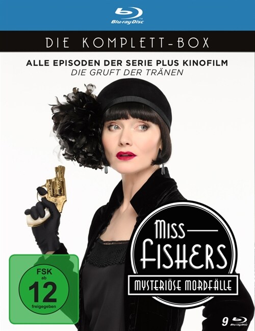 Miss Fishers mysteriose Mordfalle - Die Komplettbox, 9 Blu-ray (Blu-ray)