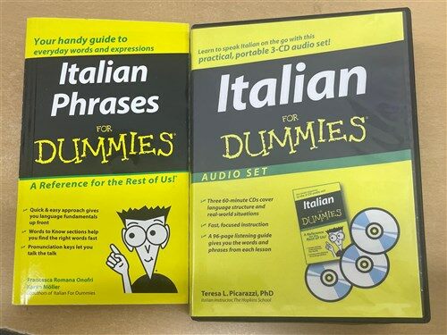 [중고] Italian Phrases for Dummies (Paperback)