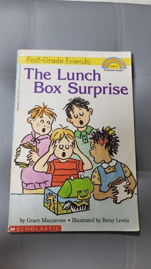 [중고] First-Grade Friends: The Lunch Box Surprise (Scholastic Reader, Level 1) (Paperback)