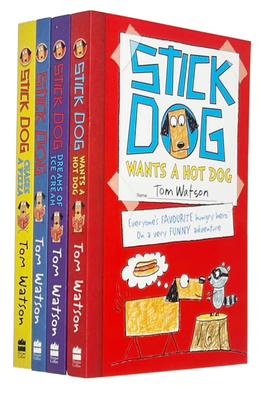 Stick Dog Series 4 Books Collection Set (Paperback 4권)