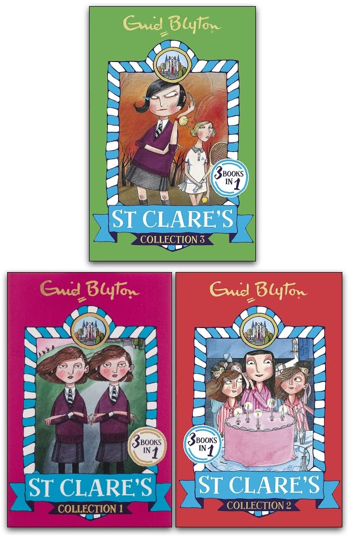 Enid Blyton St Clares 3 Books Set (9 Stories in 3 Books) (Paperback 3권)