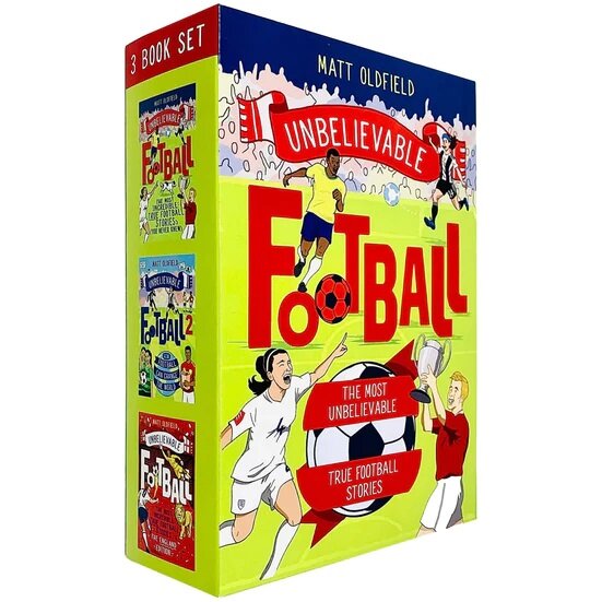 Unbelievable Football True Stories Collection Boxed Set (Paperback 3권)