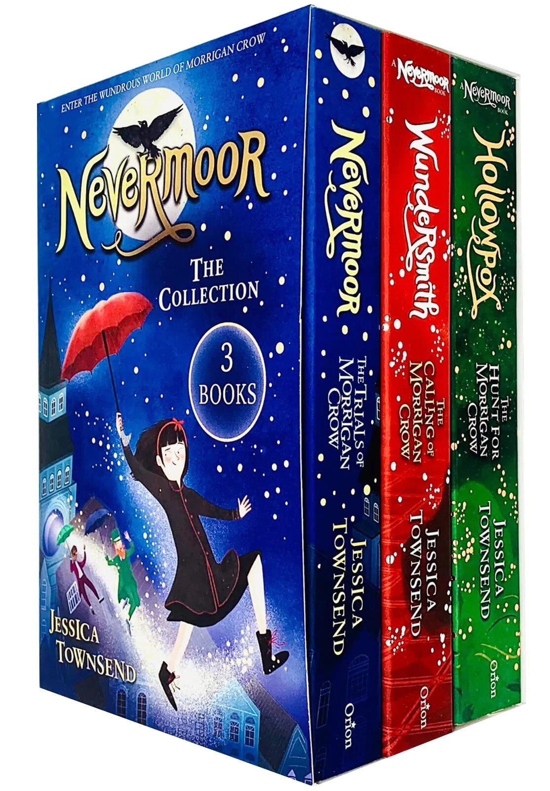 Morrigan Crow Nevermoor Series Collection Set (Paperback 3권)