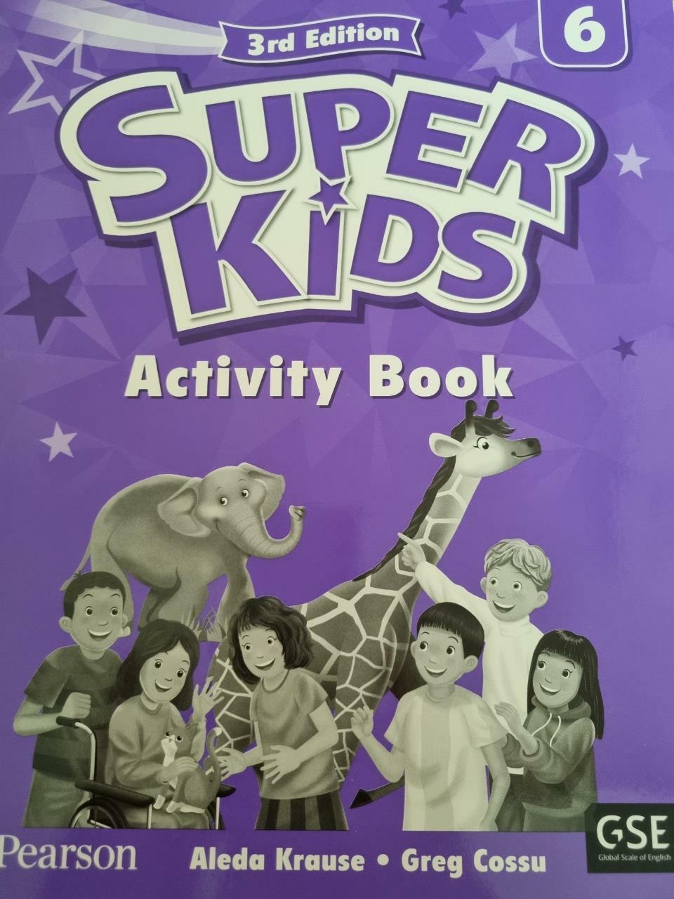 [중고] Super Kids 6 (Activity Book, 3rd)