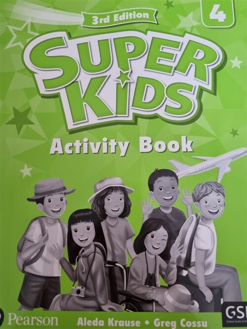 [중고] Super Kids 4 (Activity Book, 3rd)