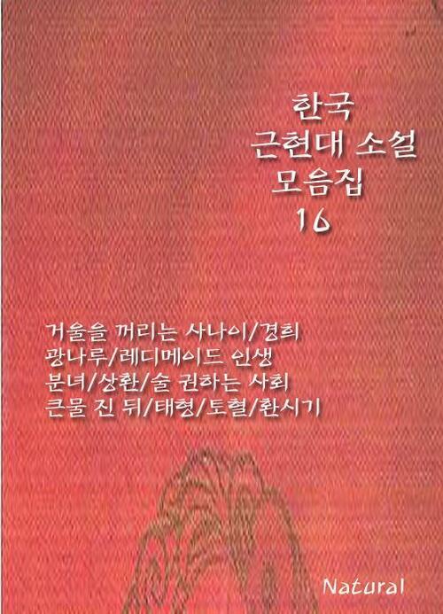 한국 근현대 소설 모음집 16