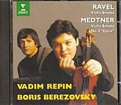 [중고] Ravel violin sonata, Medtner sonata no.3 Vadim repin/Boris berezovsky