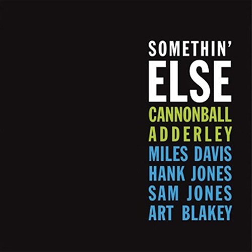 [수입] Cannonball Adderley - Somethin Else [180g 블루 컬러 LP]