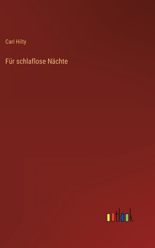 F? schlaflose N?hte (Hardcover)